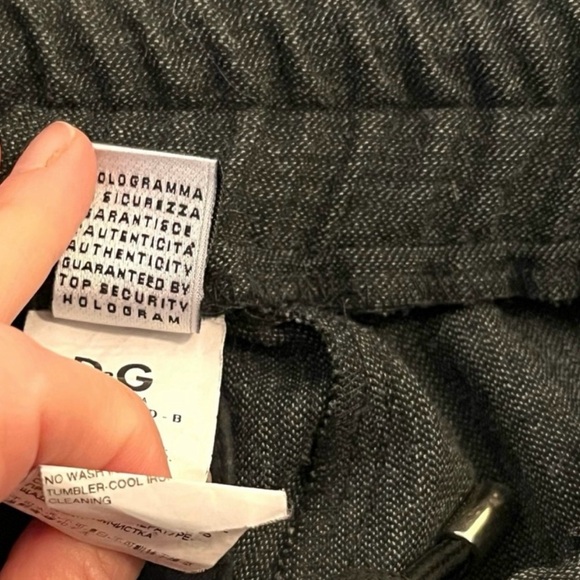 Dolce & Gabbana Cropped Cuffed Trousers - Picture 10 of 12